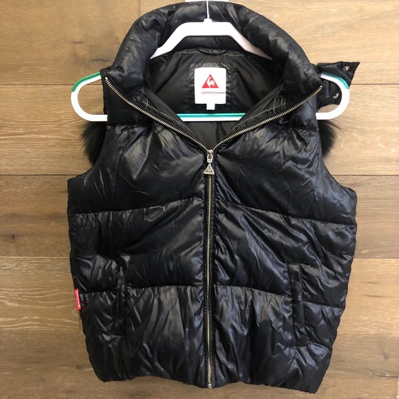 Le Coq Sportif Women's vest Puffer Jacket - Picture 1 of 5